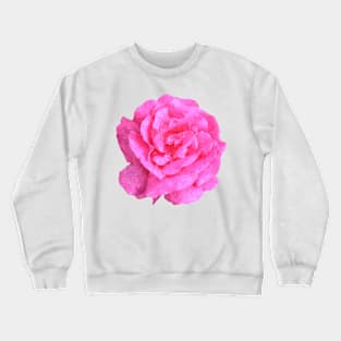 Rose Pattern Crewneck Sweatshirt